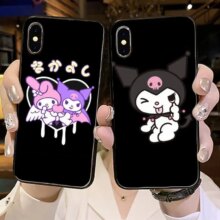Kuromi Black Turban TPU Soft Phone Case Kuromi Black Turban TPU Soft Phone Case