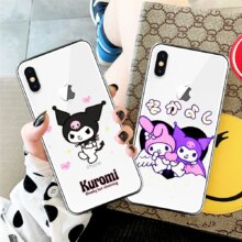 Kuromi Cartoon TPU Phone Case For iPhone Kuromi Cartoon TPU Phone Case For iPhone