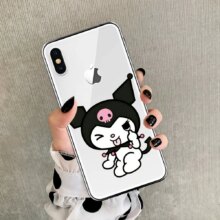 Kuromi Cartoon TPU Phone Case For iPhone Kuromi Cartoon TPU Phone Case For iPhone