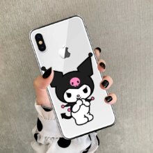 Kuromi Cartoon TPU Phone Case For iPhone Kuromi Cartoon TPU Phone Case For iPhone