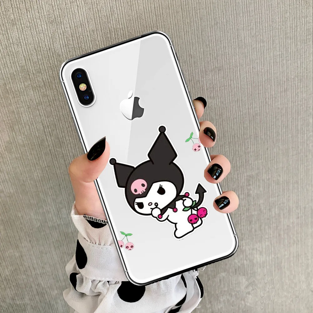 Kuromi Cartoon TPU Phone Case For iPhone
