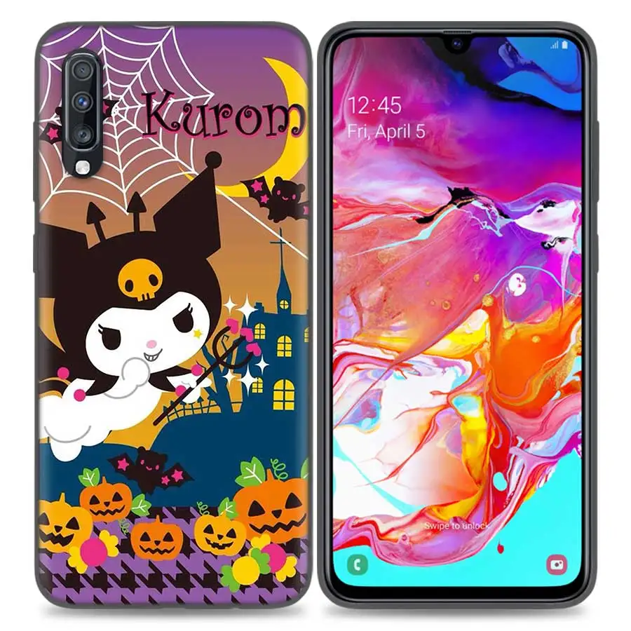 Kuromi Cartoon Silicone Case Cover For Samsung Galaxy