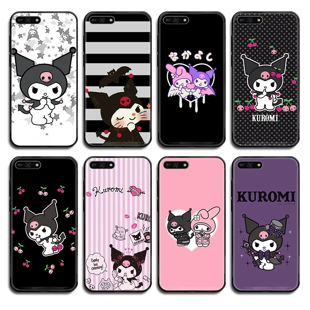 Kuromi Anime Art Phone Case Cover For Huawei Honor Kuromi Anime Art Phone Case Cover For Huawei Honor