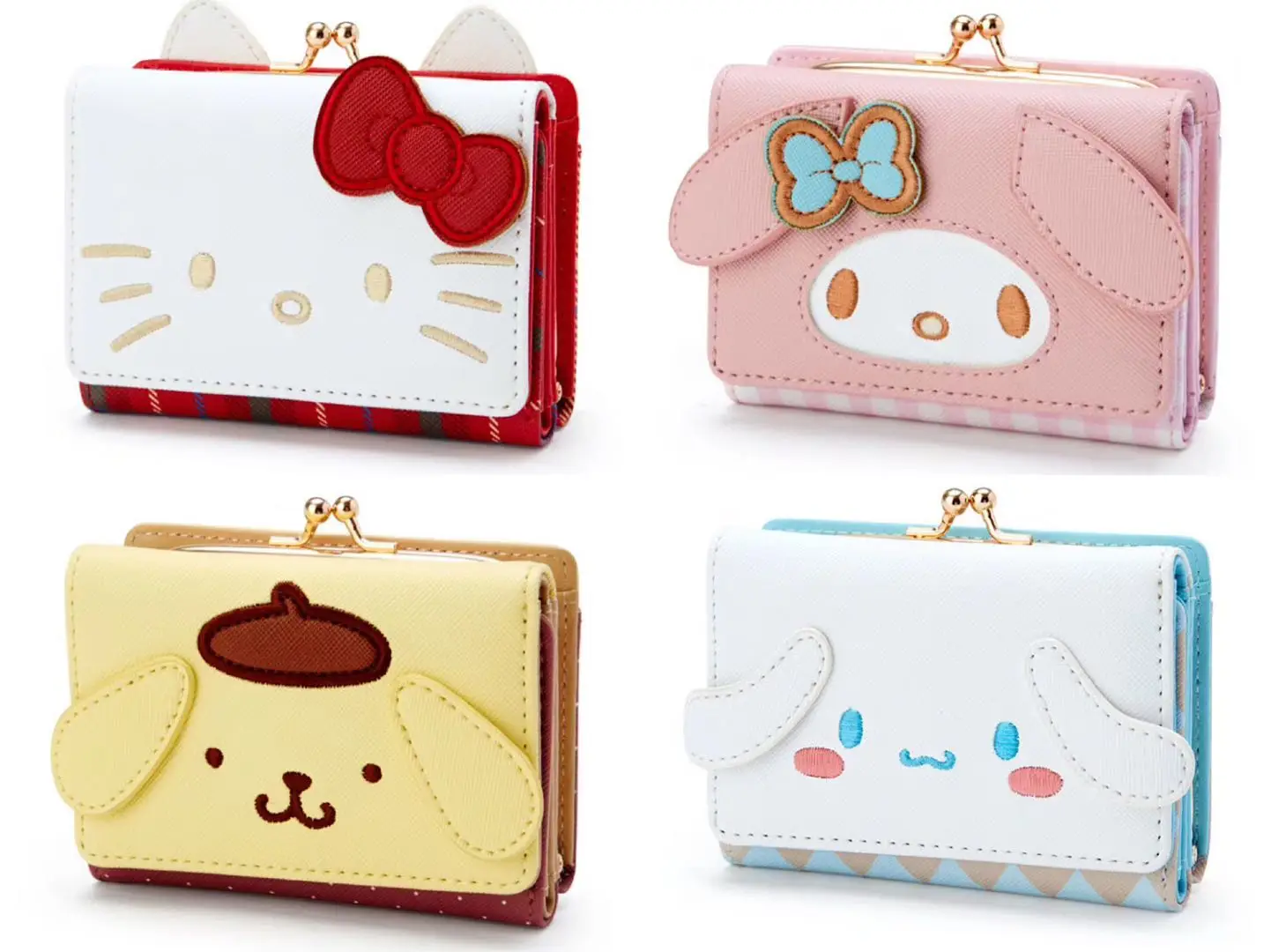Cinnamoroll PomPomPurin Cartoons Coin Purse