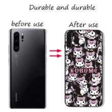 Kuromi Colorful Silicone Phone Case For Huawei Kuromi Colorful Silicone Phone Case For Huawei