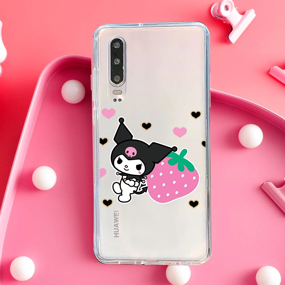 Kuromi Cartoon Phone Case For Huawei Mate