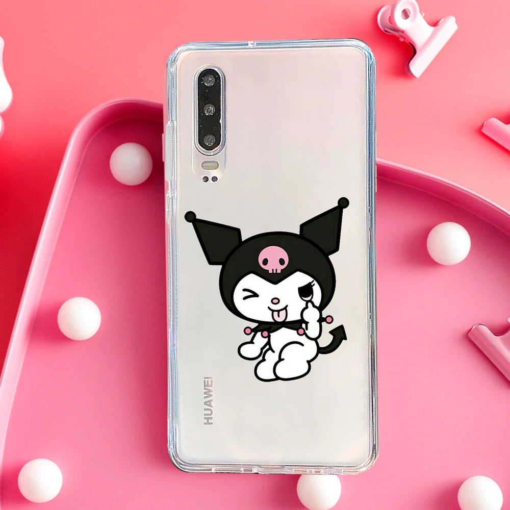 Kuromi Cartoon Phone Case For Huawei Mate