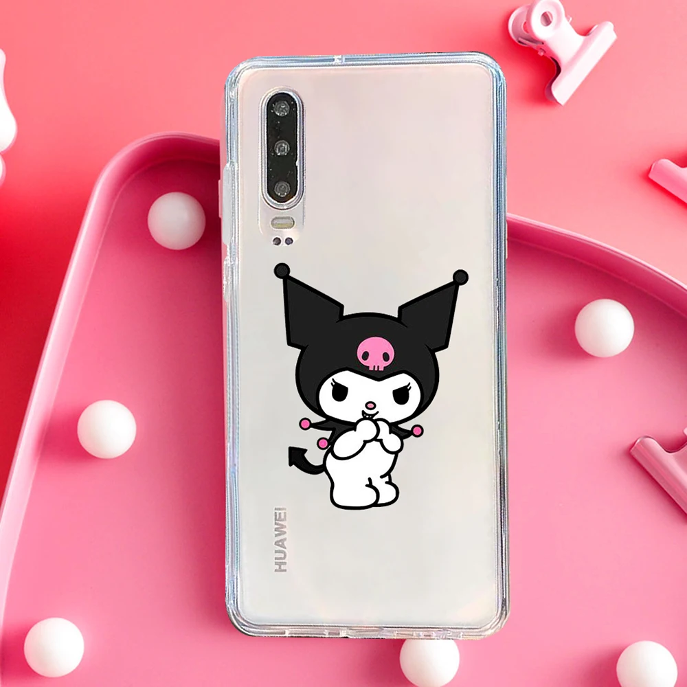 Kuromi Cartoon Phone Case For Huawei Mate
