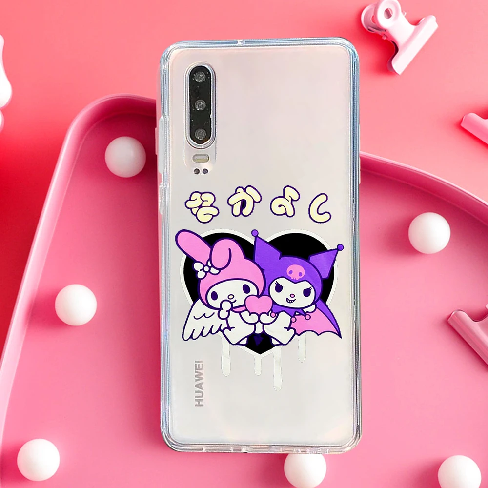 Kuromi Cartoon Phone Case For Huawei Mate