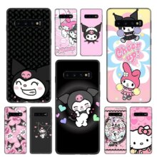 Kuromi Anime TPU Colorful Phone Case For Samsung Galaxy Kuromi Anime TPU Colorful Phone Case For Samsung Galaxy