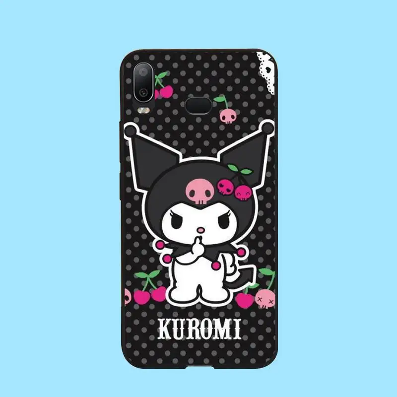 Kuromi Colorful Soft Silicone TPU Phone Cover