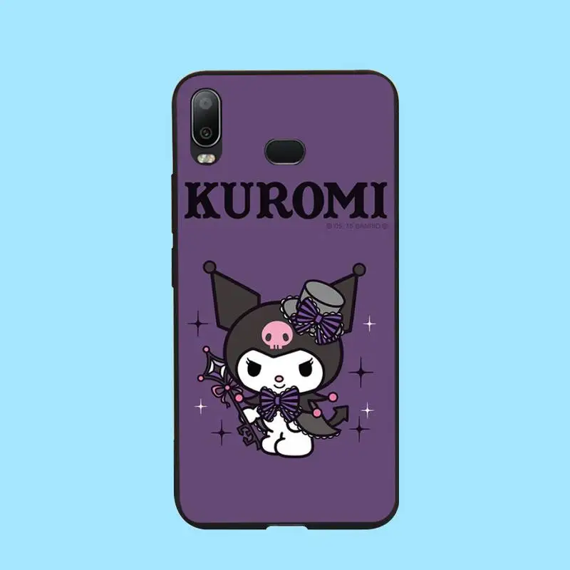 Kuromi Colorful Soft Silicone TPU Phone Cover