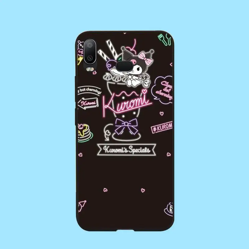 Kuromi Colorful Soft Silicone TPU Phone Cover