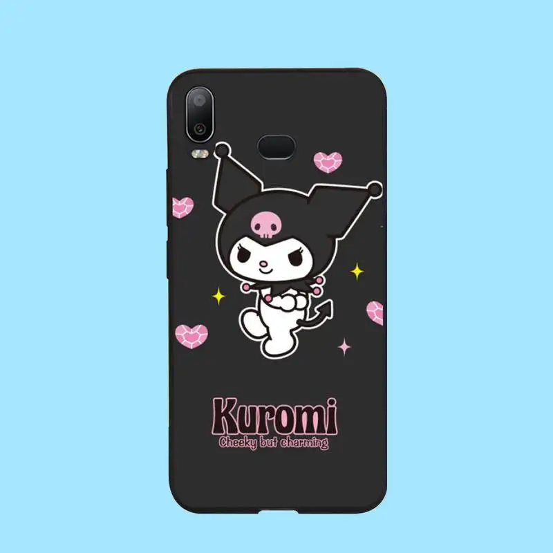 Kuromi Colorful Soft Silicone TPU Phone Cover