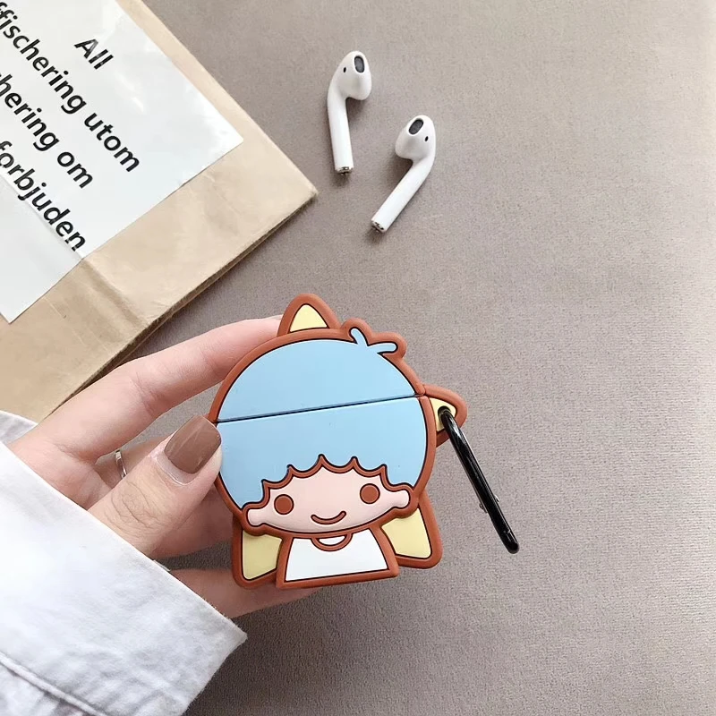 Little Twin Stars Cartoon Silicone Earphone Case