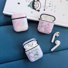 Little Twin Star Painted Soft Silicone Wireless Earphone Charging Box Little Twin Star Painted Soft Silicone Wireless Earphone Charging Box