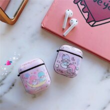 Little Twin Stars Anime Carabiner Soft TPU Airpods Case Little Twin Stars Anime Carabiner Soft TPU Airpods Case