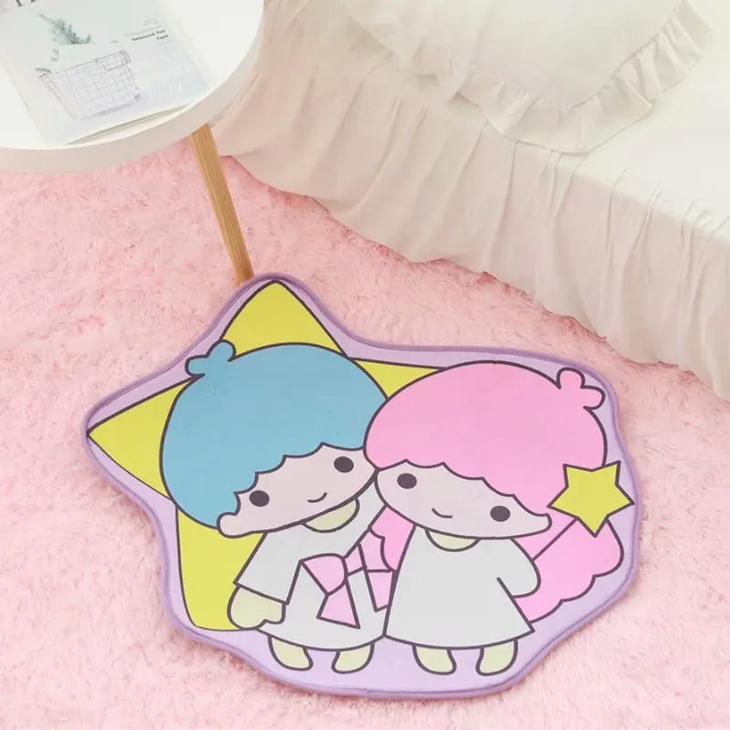 Hello Kitty My Melody Cinnamoroll PomPomPurin Badtz-Maru Little Twin Star Floor Carpet