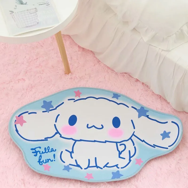 Hello Kitty My Melody Cinnamoroll PomPomPurin Badtz-Maru Little Twin Star Floor Carpet