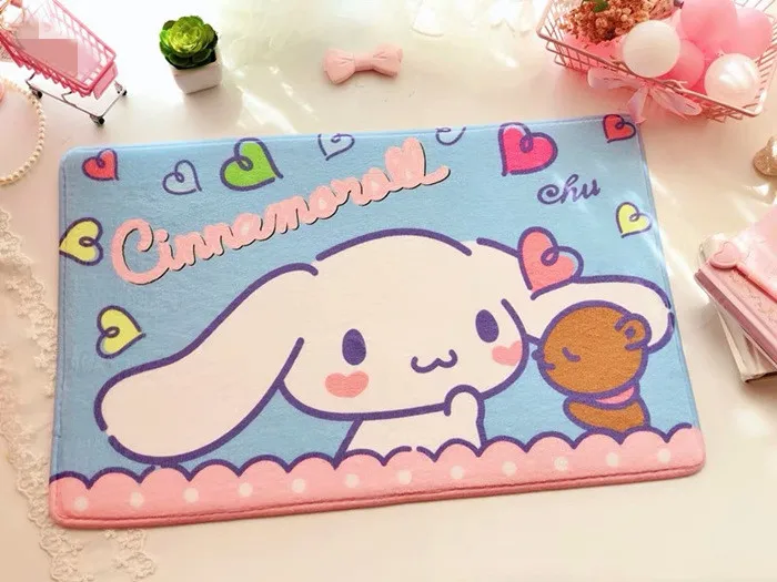 My Melody Cinnamoroll Pudding Dog Little Twin Stars Sumikko Gurashi Totoro Cartoon Soft Carpet My Melody Cinnamoroll Pudding Dog Little Twin Stars Sumikko Gurashi Totoro Cartoon Soft Carpet