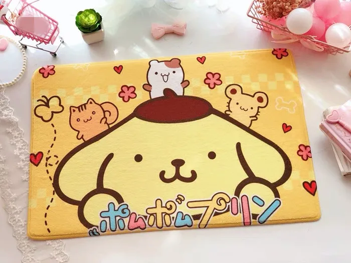 My Melody Cinnamoroll Pudding Dog Little Twin Stars Sumikko Gurashi Totoro Cartoon Soft Carpet My Melody Cinnamoroll Pudding Dog Little Twin Stars Sumikko Gurashi Totoro Cartoon Soft Carpet