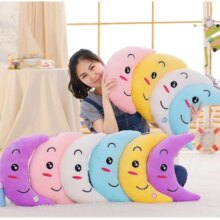 Star Moon Colorful Luminous Glowing LED Light Cushion Star Moon Colorful Luminous Glowing LED Light Cushion