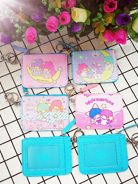 Little Twins Star Cartoon Stuffed Mini Doll Coin Purses