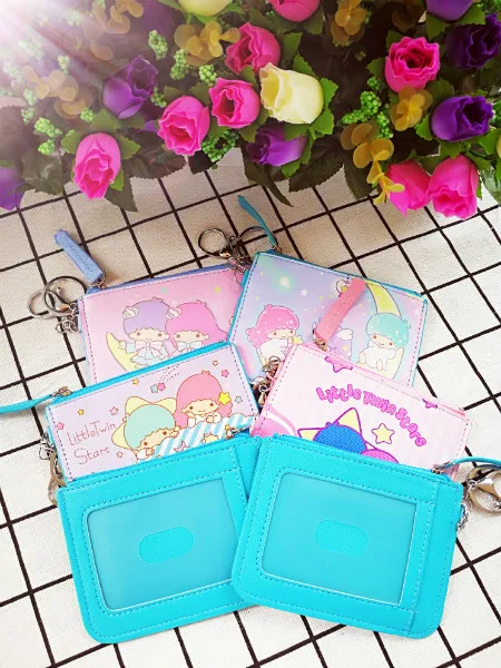 Little Twins Star Cartoon Stuffed Mini Doll Coin Purses