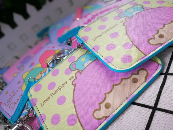 Little Twins Star Cartoon Stuffed Mini Doll Coin Purses