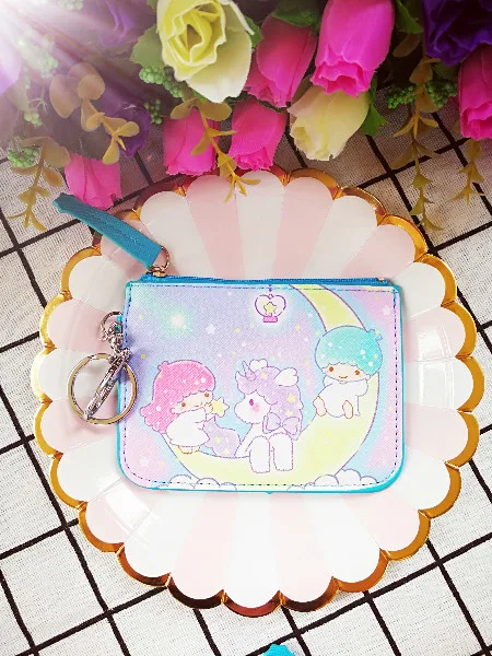 Little Twins Star Cartoon Stuffed Mini Doll Coin Purses