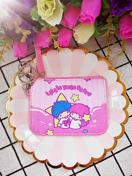 Little Twins Star Cartoon Stuffed Mini Doll Coin Purses