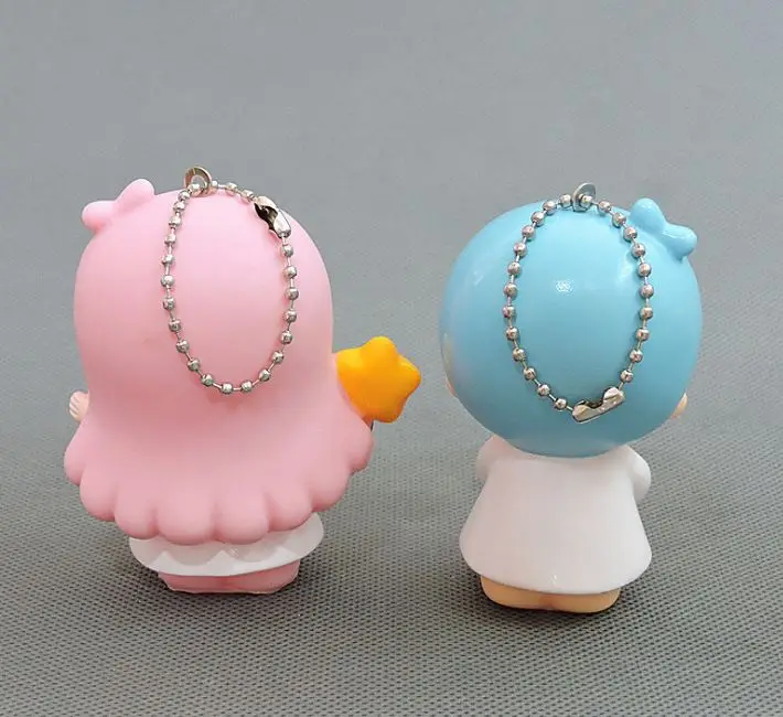 Pretty Little Twin Stars Anime Small Dolls Pendants