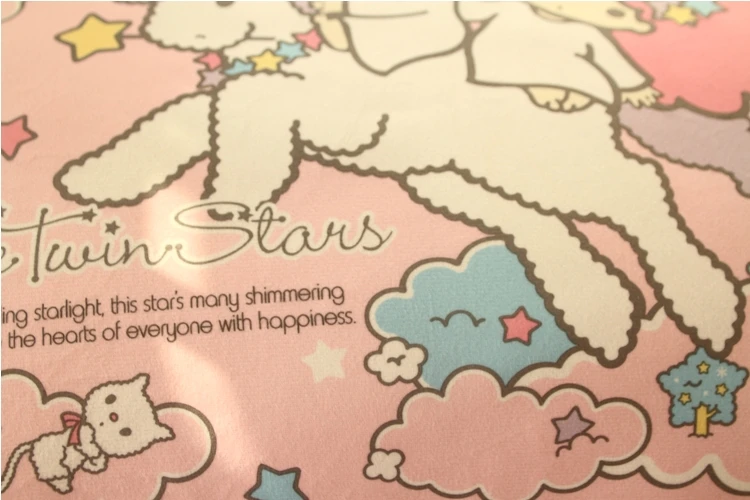 Little Twin Star Cartoon Soft Pillow Case Cover Little Twin Star Cartoon Soft Pillow Case Cover