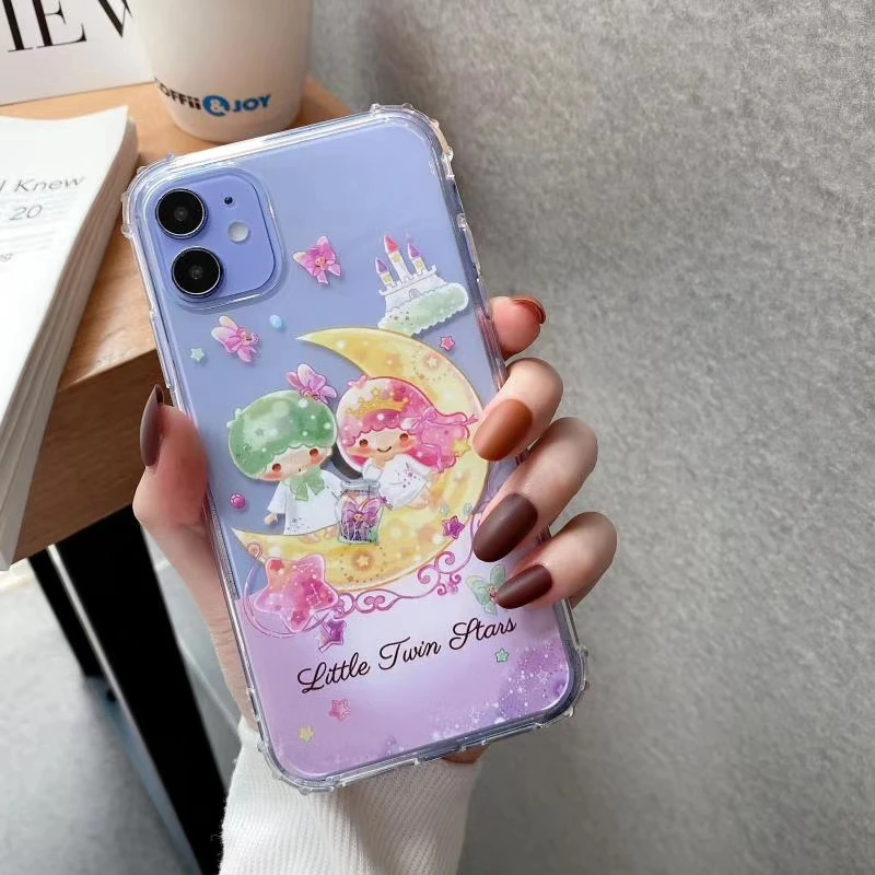 My Melody Little Twin Stars Glitter Phone Case