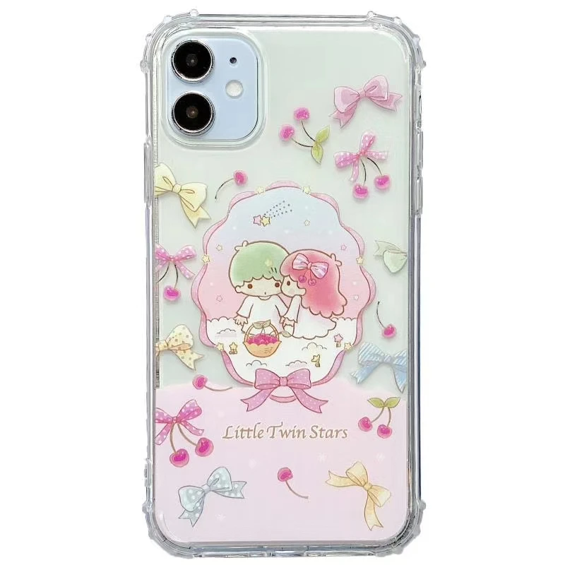 My Melody Little Twin Stars Glitter Phone Case
