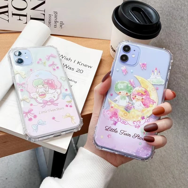 My Melody Little Twin Stars Glitter Phone Case
