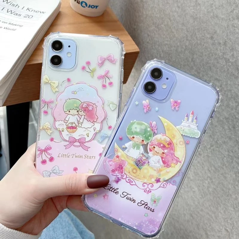 My Melody Little Twin Stars Glitter Phone Case