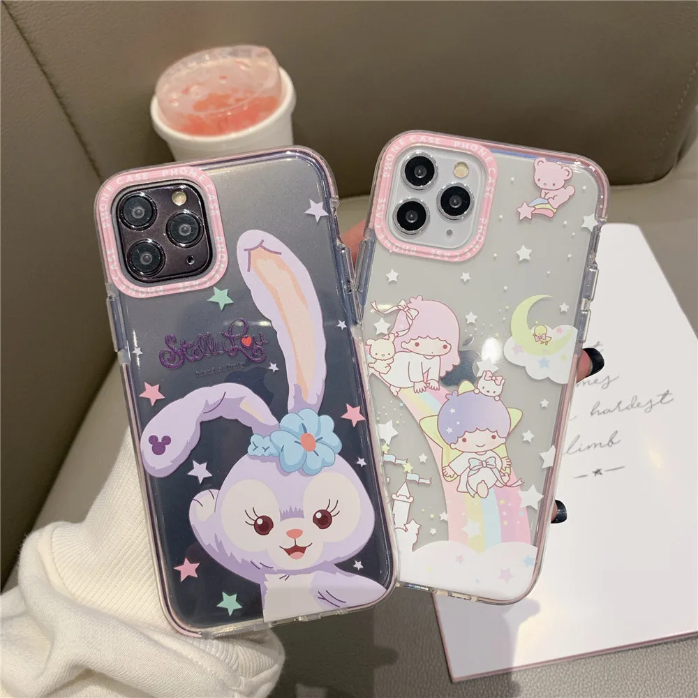 Little Twin Star Anime Lens Protection TPU Phone Case
