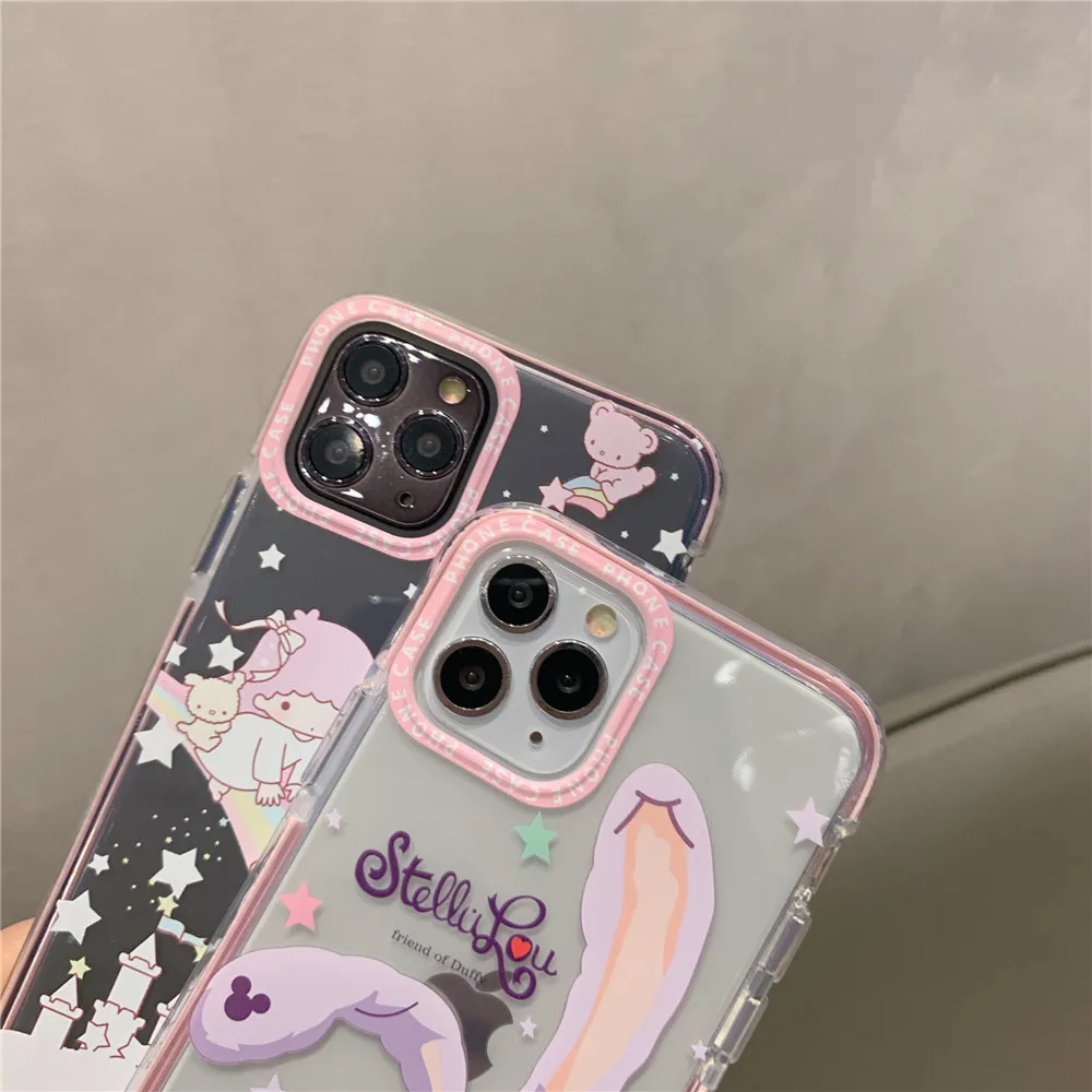 Little Twin Star Anime Lens Protection TPU Phone Case