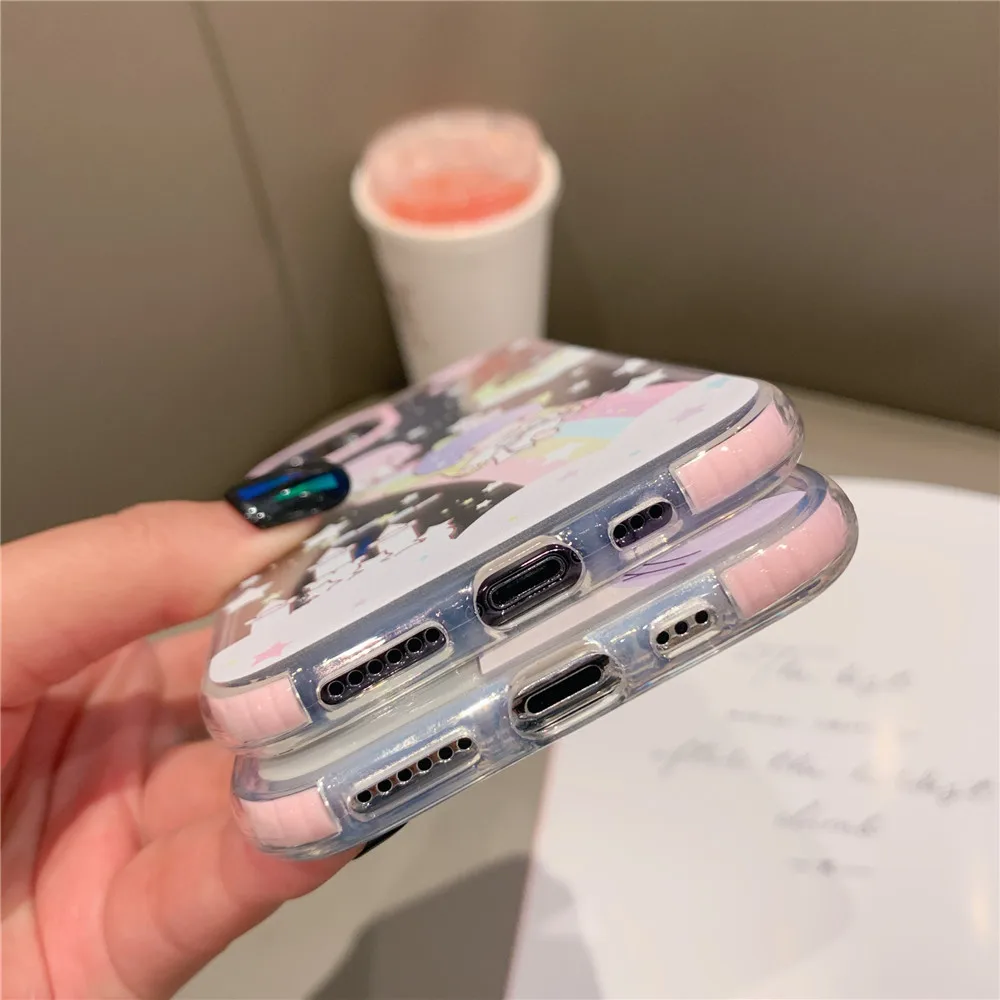 Little Twin Star Anime Lens Protection TPU Phone Case