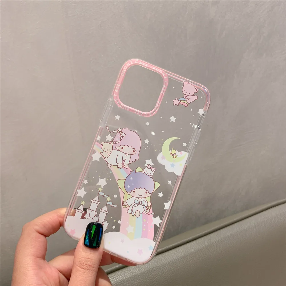 Little Twin Star Anime Lens Protection TPU Phone Case
