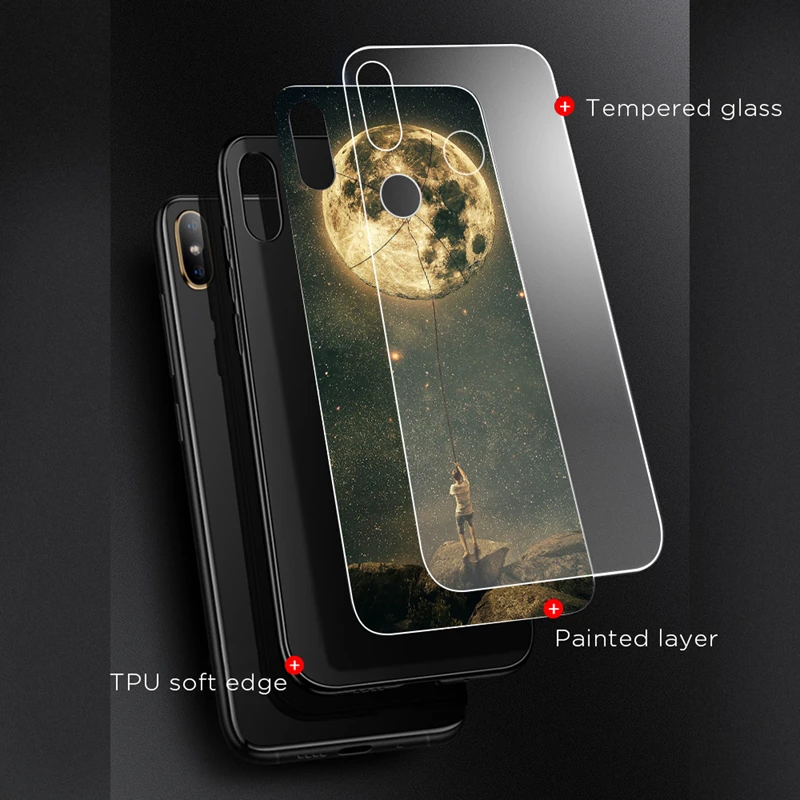 My Melody Cartoon Tempered Glass Phone Case