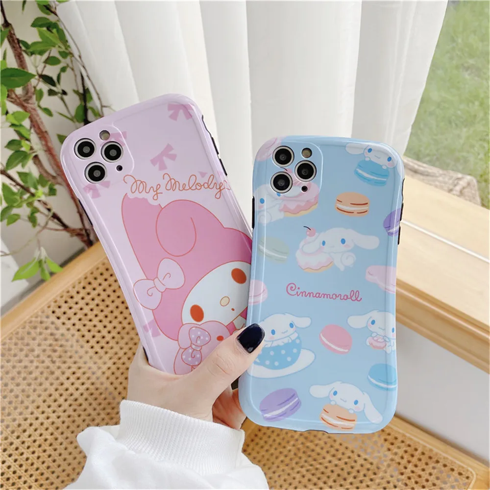 Kawaii Cinnamoroll My Melody Cartoon iPhone Case for 7,8,X,XR,XS,11 Kawaii Cinnamoroll My Melody Cartoon iPhone Case for 7,8,X,XR,XS,11