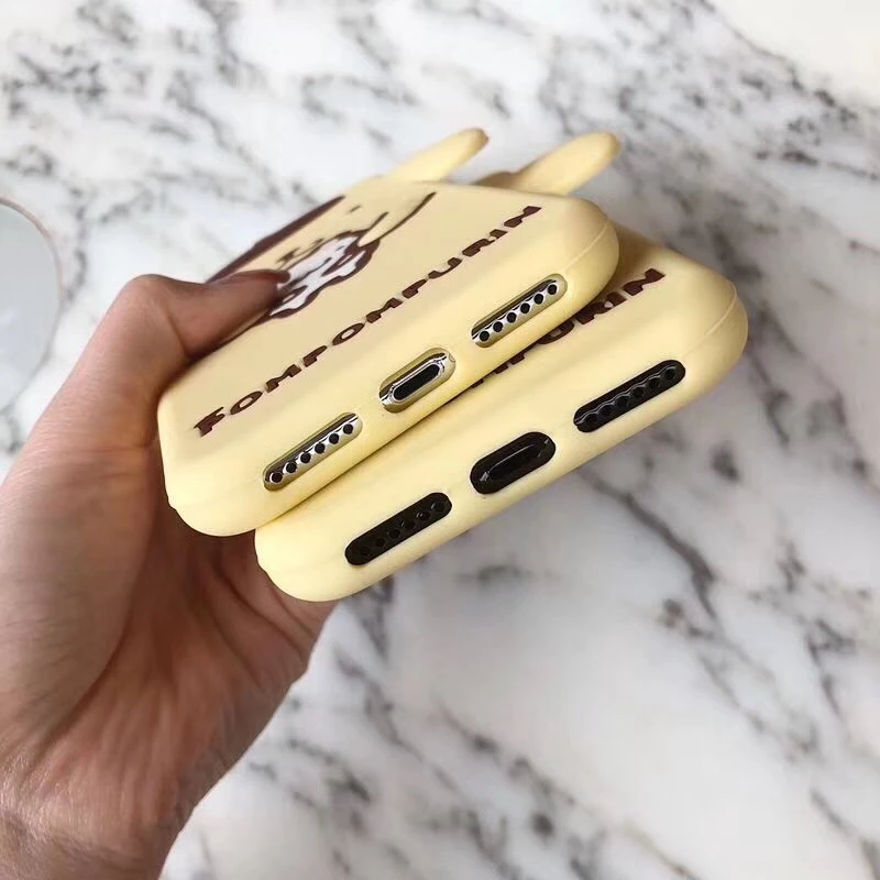 My Melody Pompompurin Soft Silicone Phone Case