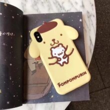 My Melody Pompompurin Soft Silicone Phone Case My Melody Pompompurin Soft Silicone Phone Case