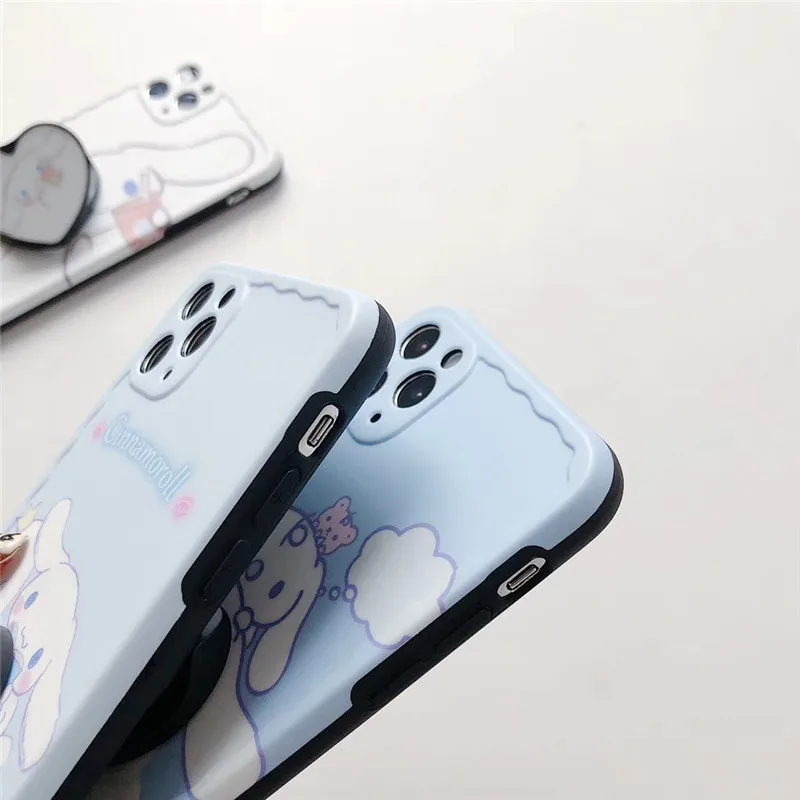 Cinnamoroll 3D Cartoon Holder Stand Camera Protection Silicon Phone Case