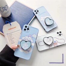 Cinnamoroll 3D Cartoon Holder Stand Camera Protection Silicon Phone Case Cinnamoroll 3D Cartoon Holder Stand Camera Protection Silicon Phone Case