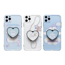 Cinnamoroll 3D Cartoon Holder Stand Camera Protection Silicon Phone Case Cinnamoroll 3D Cartoon Holder Stand Camera Protection Silicon Phone Case