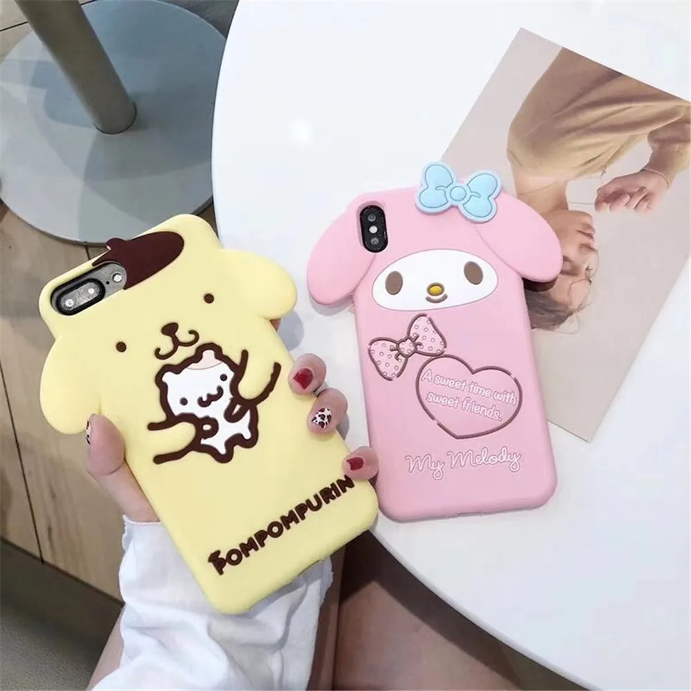 My Melody Cinnamoroll 3D Cartoon Phone Case For Honor