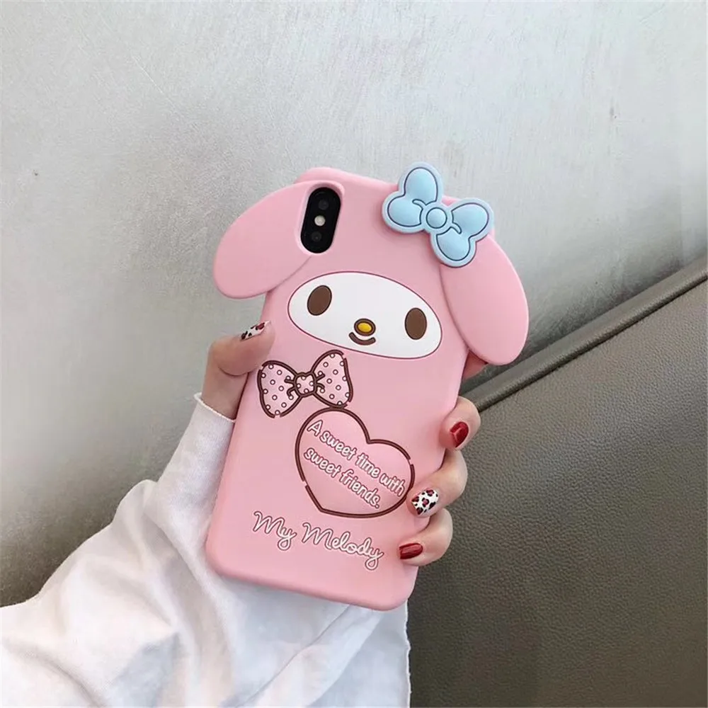 My Melody Cinnamoroll 3D Cartoon Phone Case For Honor